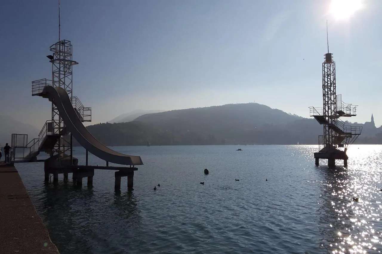 Le Grand Large - Apartment Parking & Balcony By The Lake Modern Bright Annecy